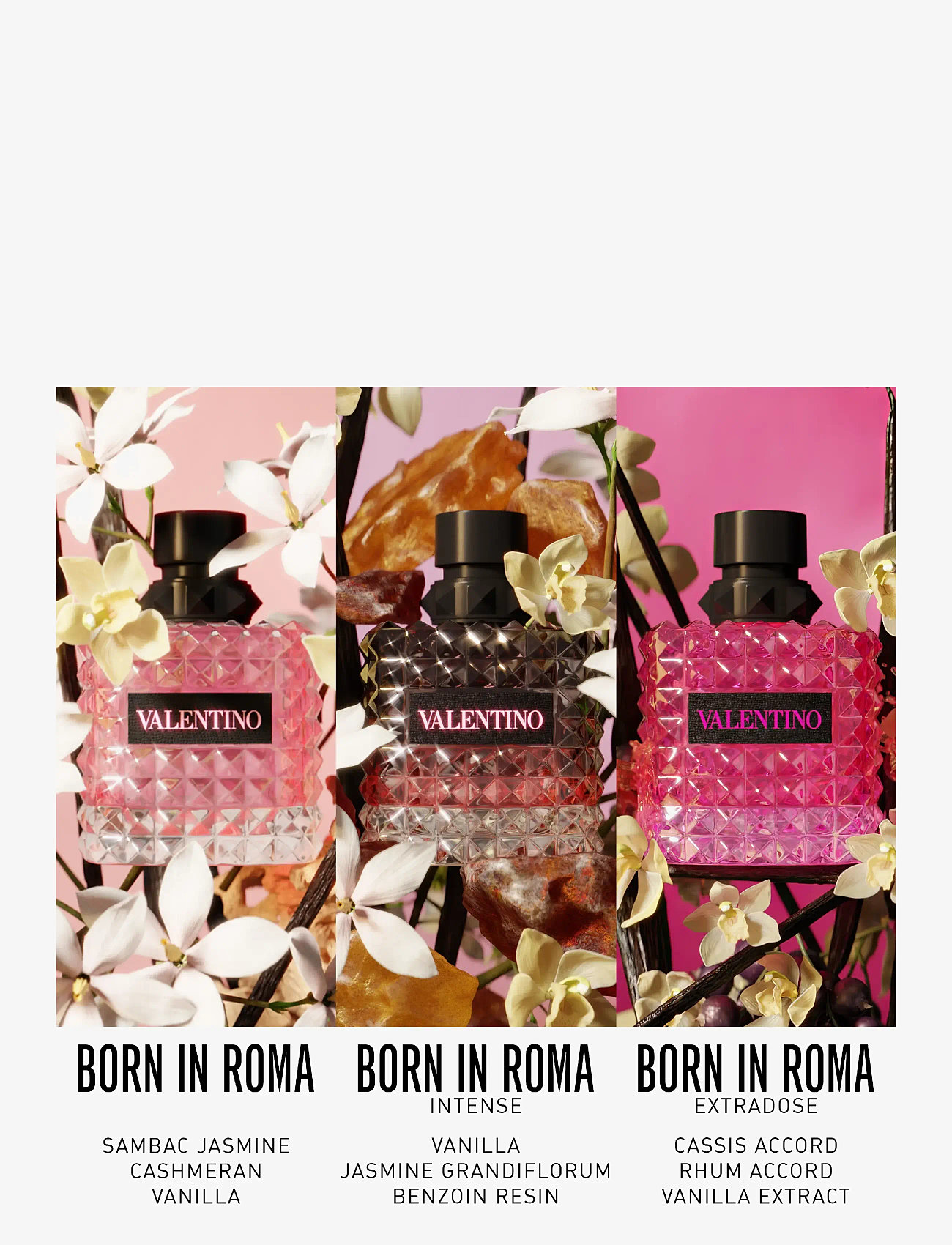 Valentino Fragrance - BORN IN ROMA EXTRADOSE DONNA 50ml - redo för date night - clear - 3