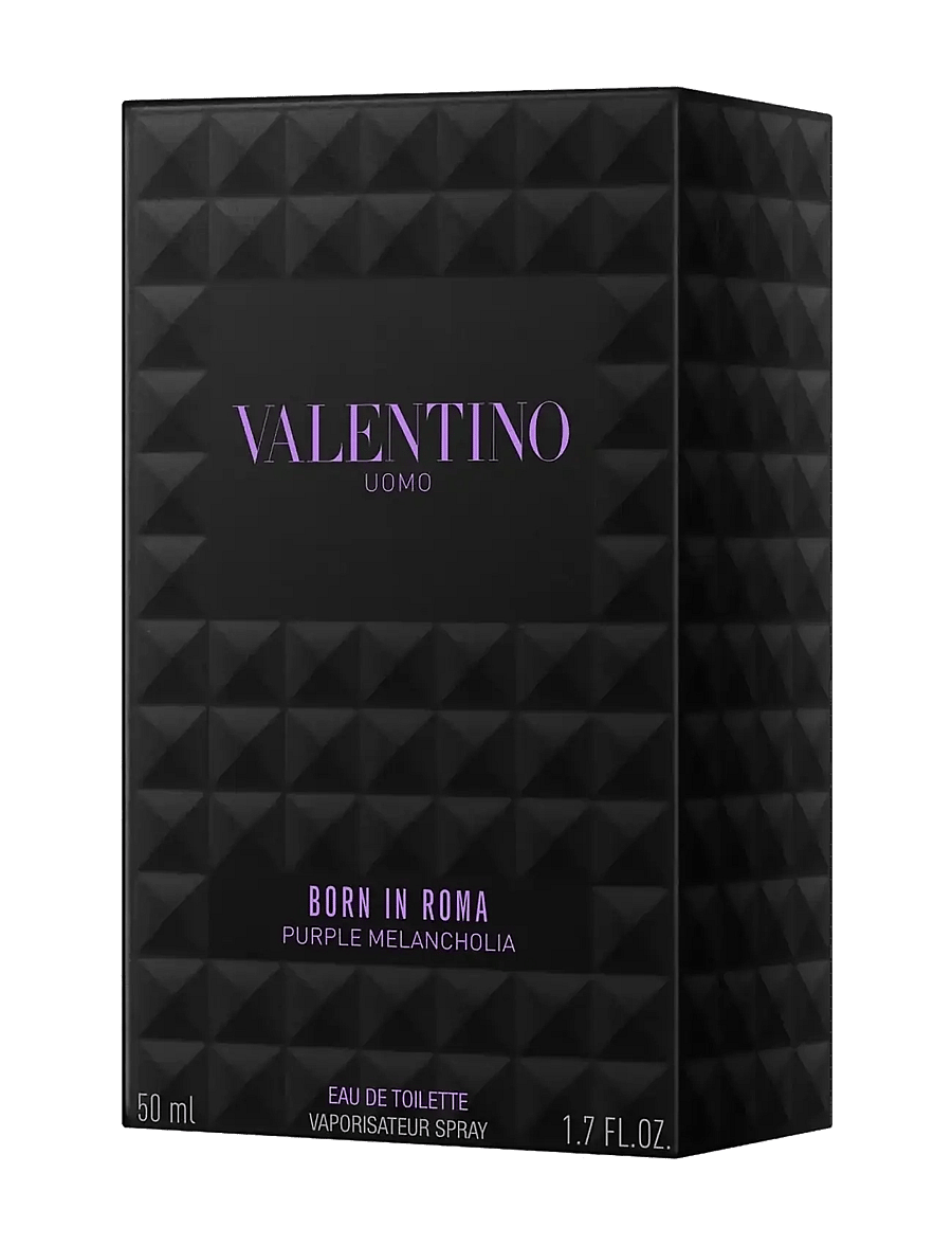 Valentino Fragrance - Born in Roma Uomo Purple Melancholia Eau de Toilette Ambery Aromatic Fragance 50ml - til ham - clear - 2