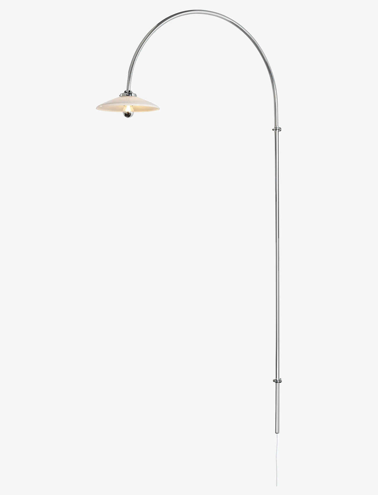 Valerie Objects - HANGING LAMP N°2 CHROMED STEEL - væglamper - chromed steel - 0