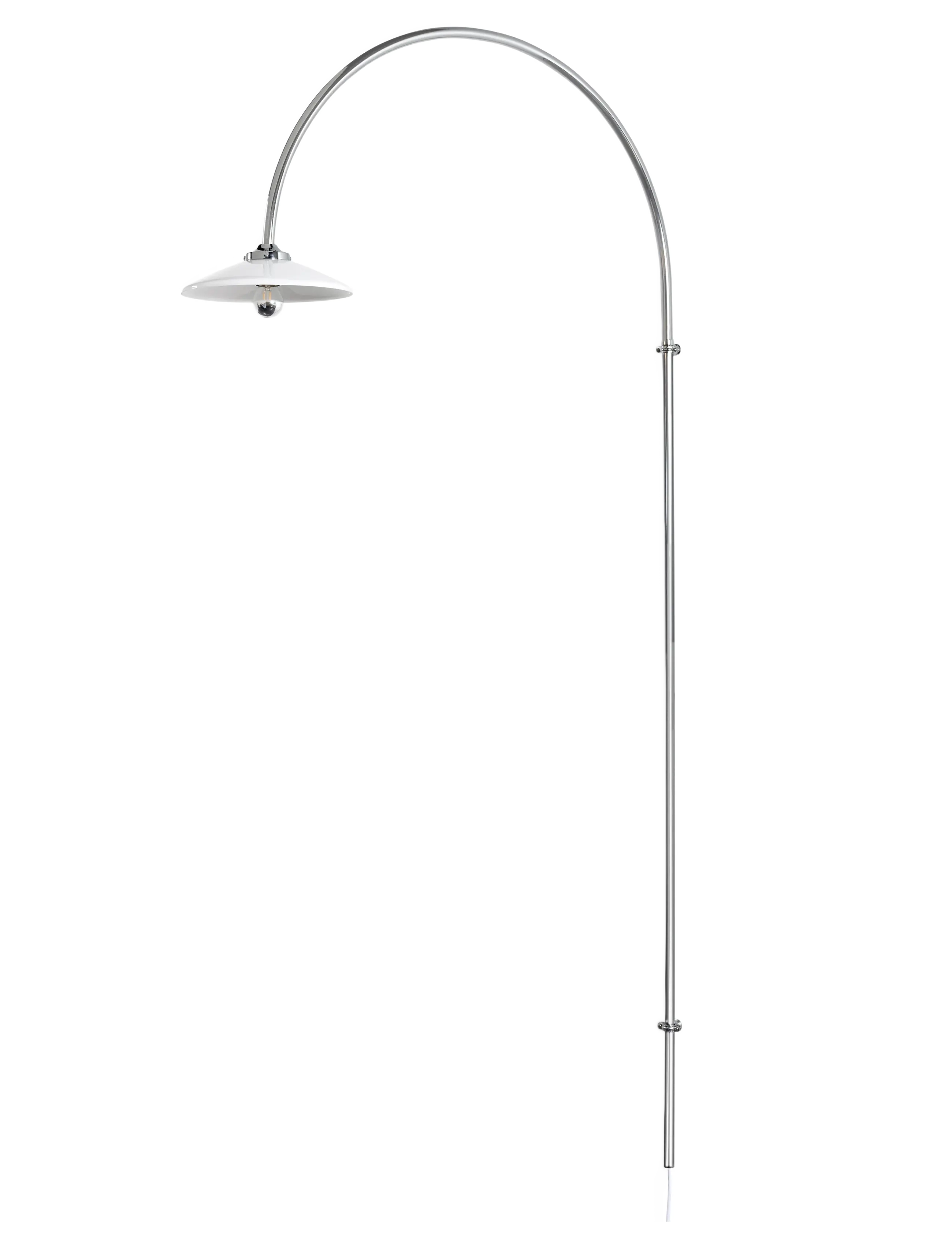 Valerie Objects - HANGING LAMP N°2 CHROMED STEEL - vägglampor - chromed steel - 1