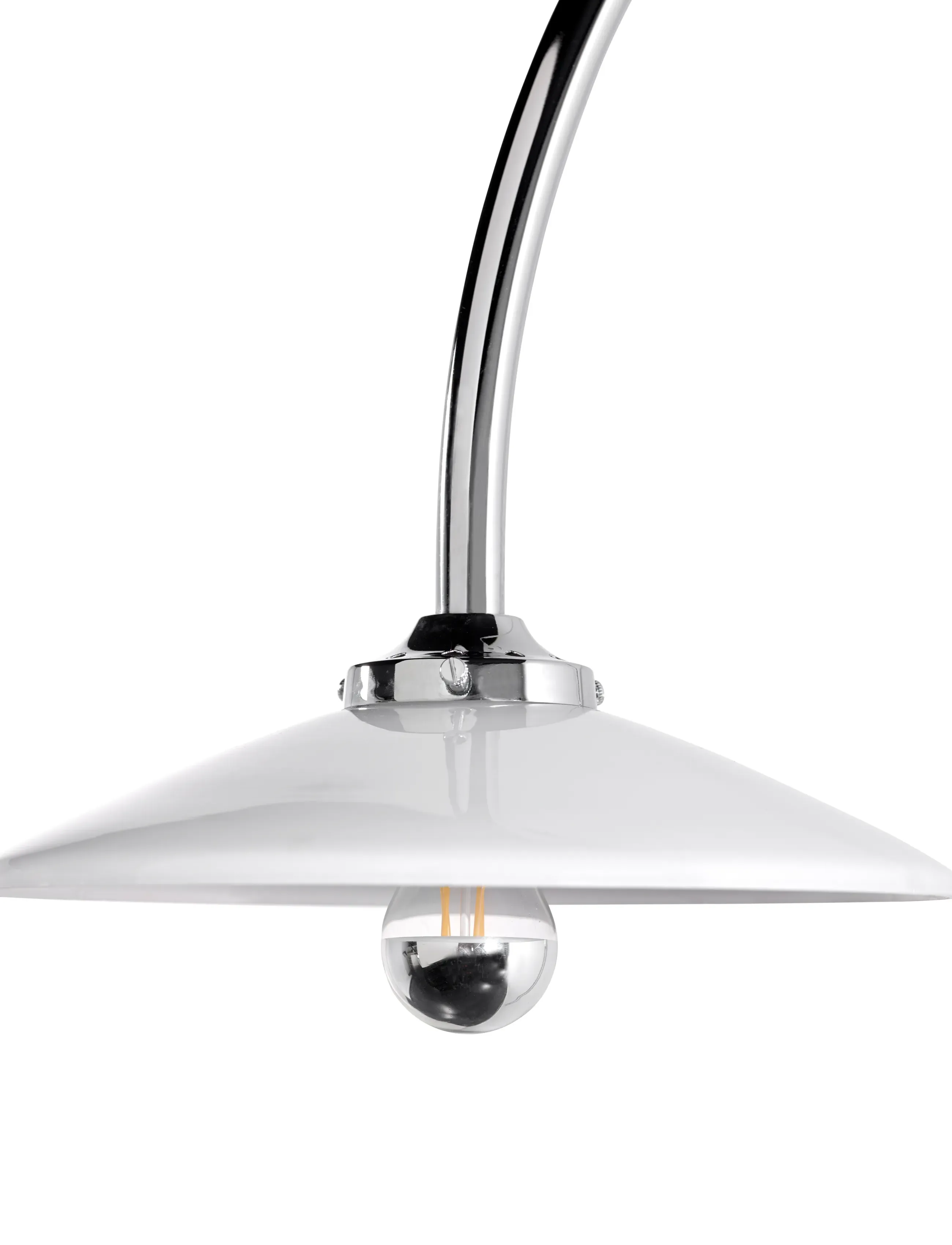Valerie Objects - HANGING LAMP N°2 CHROMED STEEL - vägglampor - chromed steel - 1