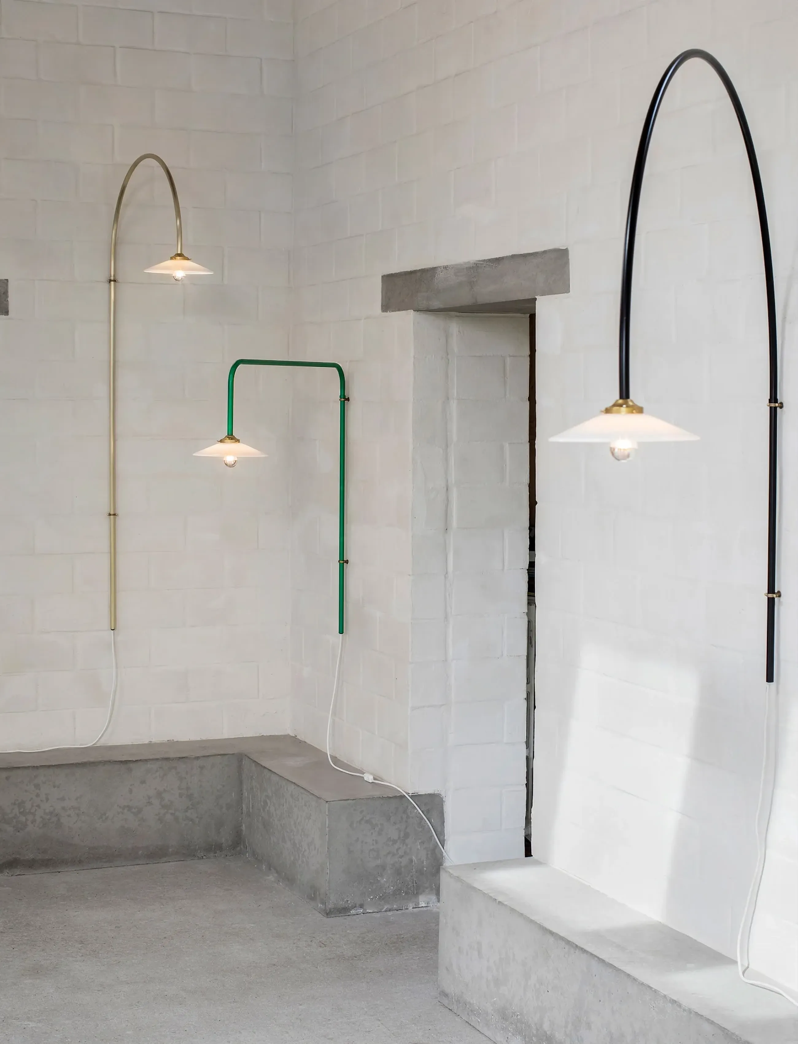 Valerie Objects Hanging Lamp N°2 L Brass Mvs, One Size, Gold, Lamper > Væglamper, Unisex