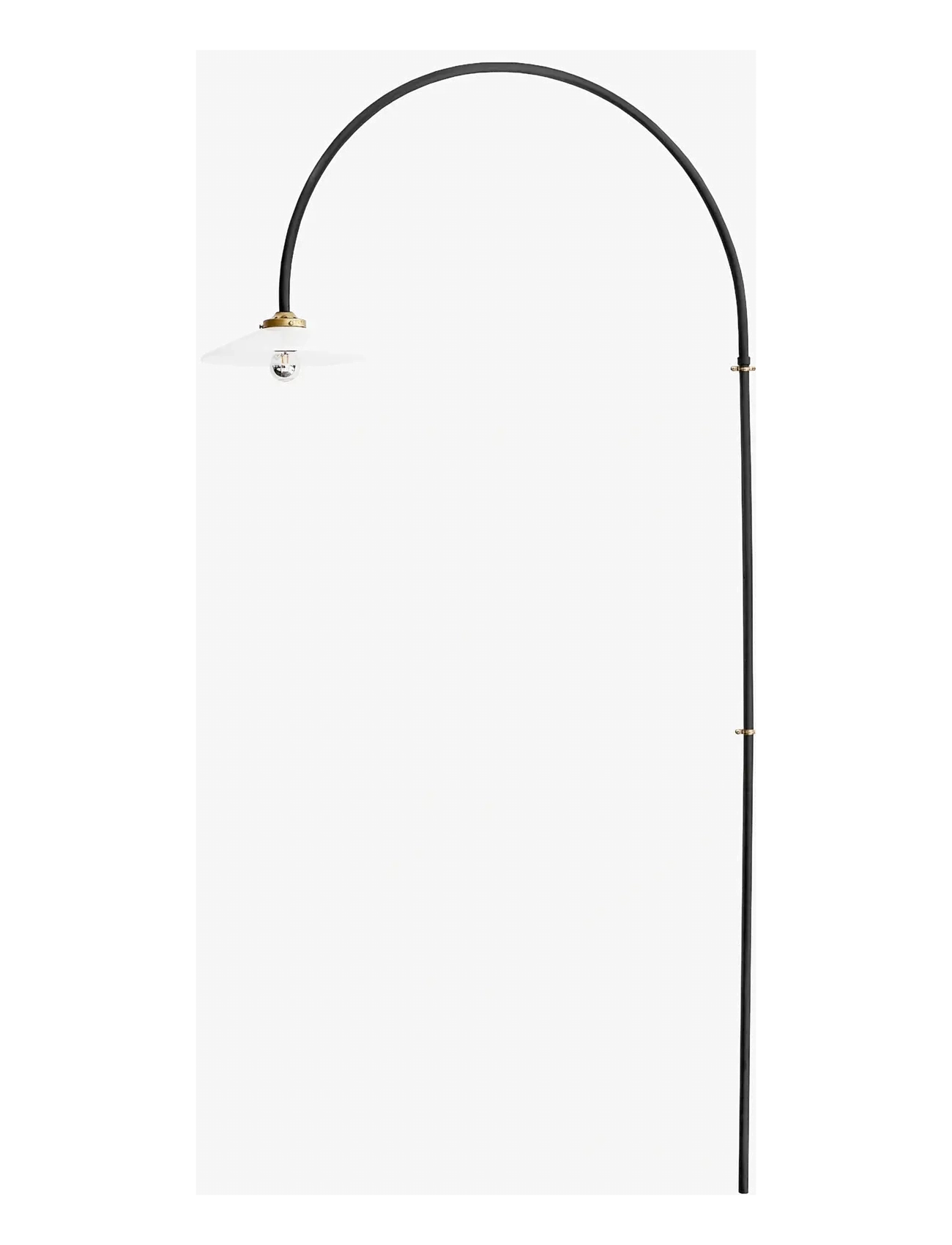 Valerie Objects HANGING LAMP N°2 L BLACK MVS - Væglamper - BLACK / black