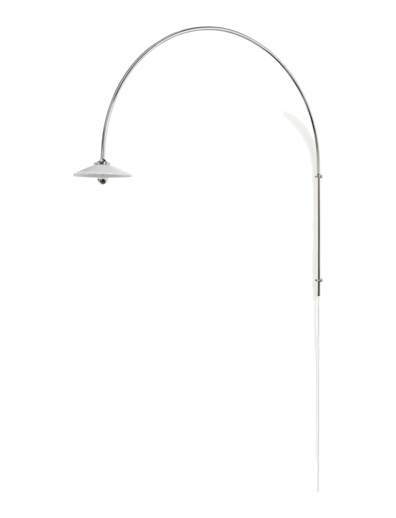 Valerie Objects - HANGING LAMP N°3 CHROMED STEEL - væglamper - chromed steel - 1