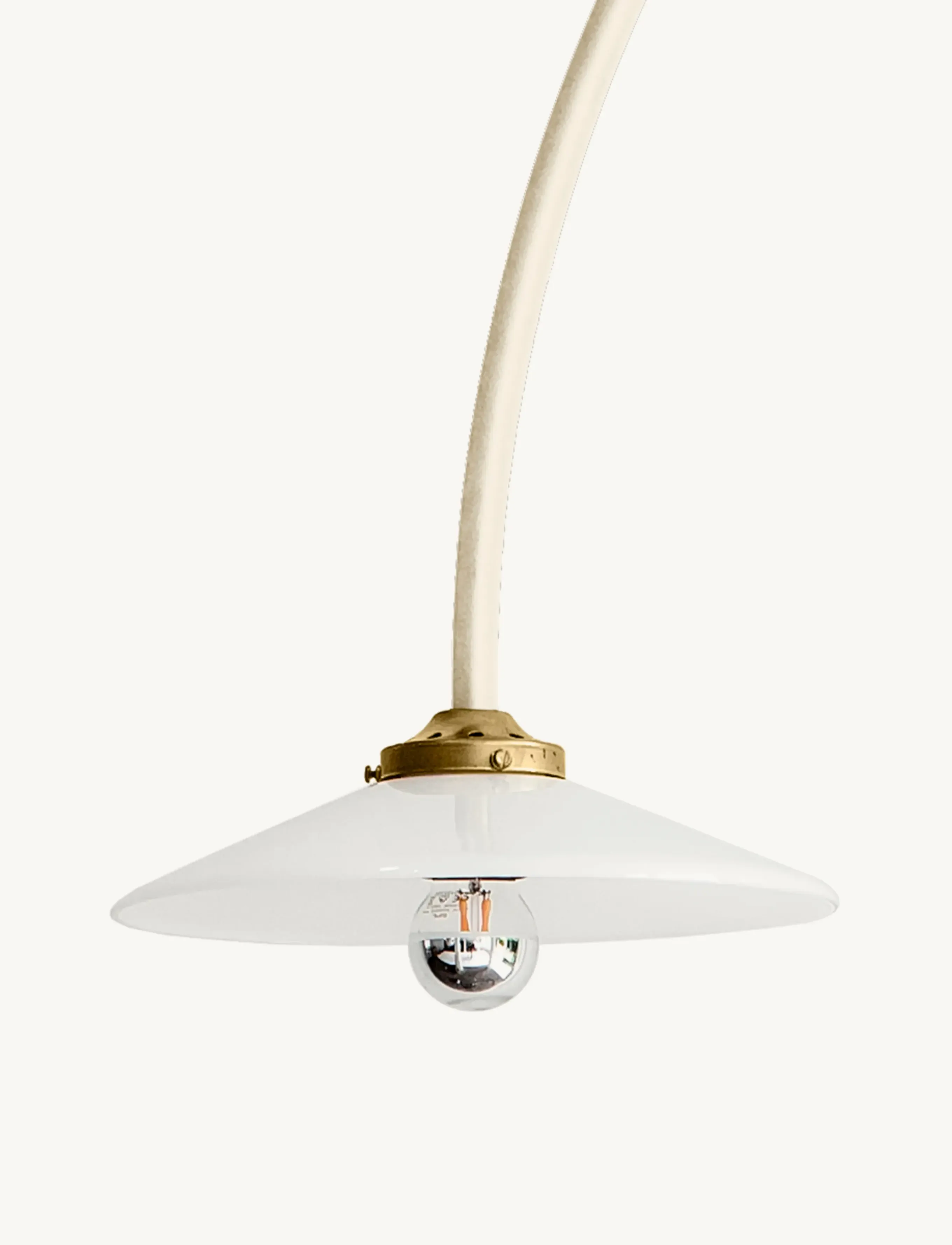 Valerie Objects - HANGING LAMP N°3 L IVORY MVS - væglamper - ivory - 4