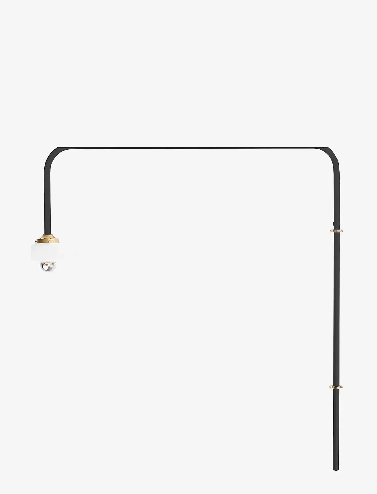 Valerie Objects - HANGING LAMP N°5 M BLACK MVS - væglamper - black - 1