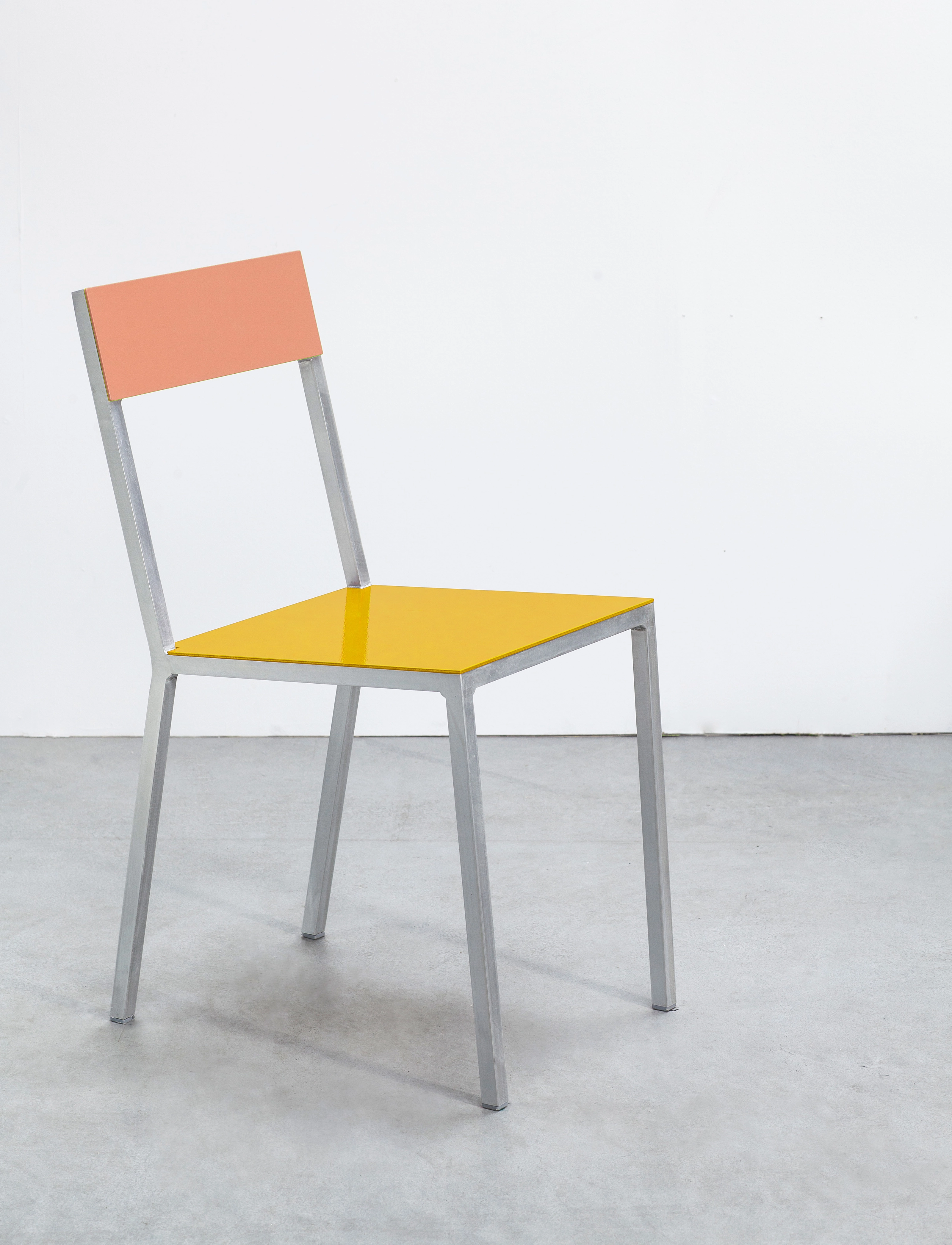 Valerie Objects Alu Chair Yellow Pink Mvs, One Size, Yellow, Stole Og Skamler > Stole, Unisex