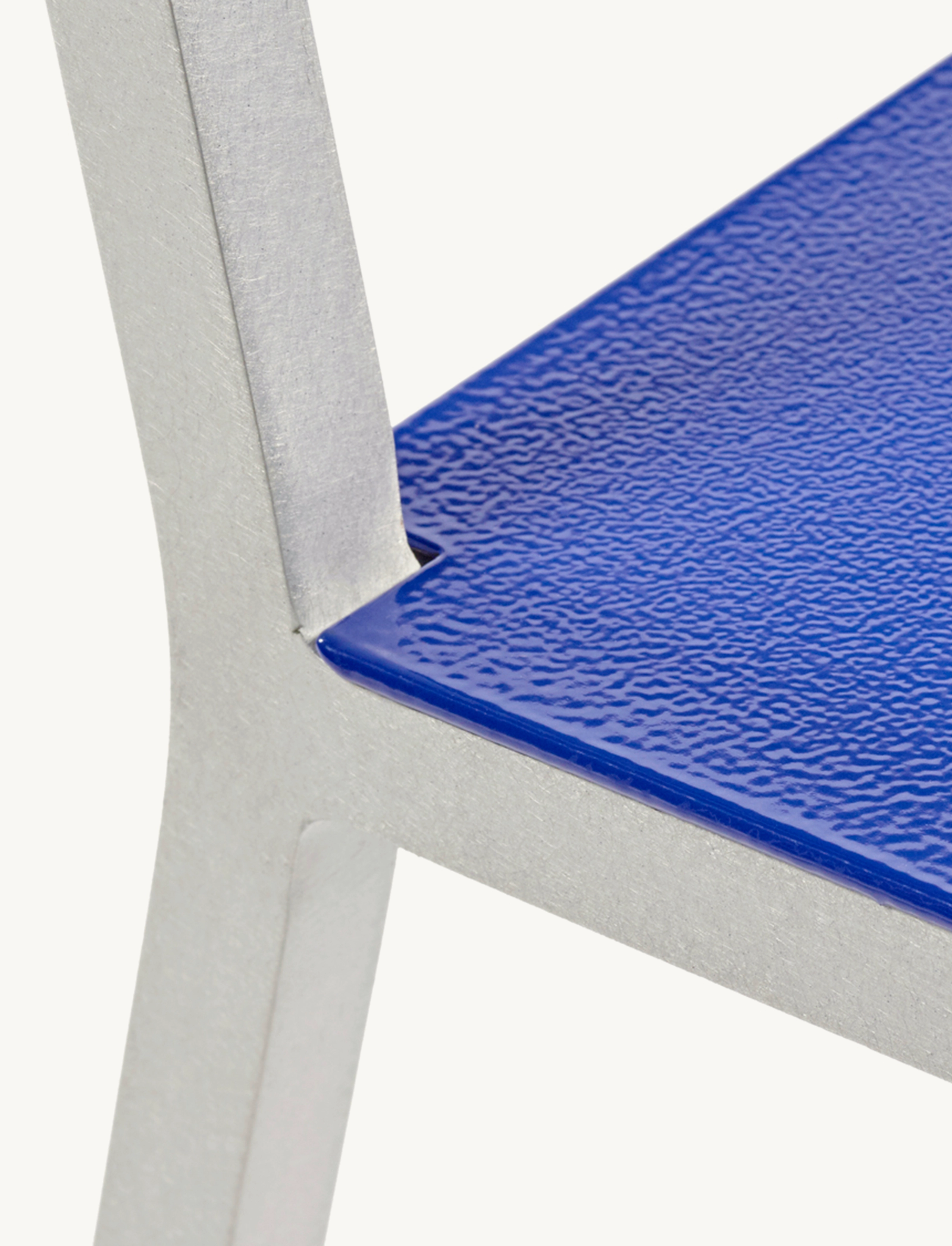 Valerie Objects - ALU CHAIR DARK BLUE GREEN MVS - stolar - dark blue green - 3