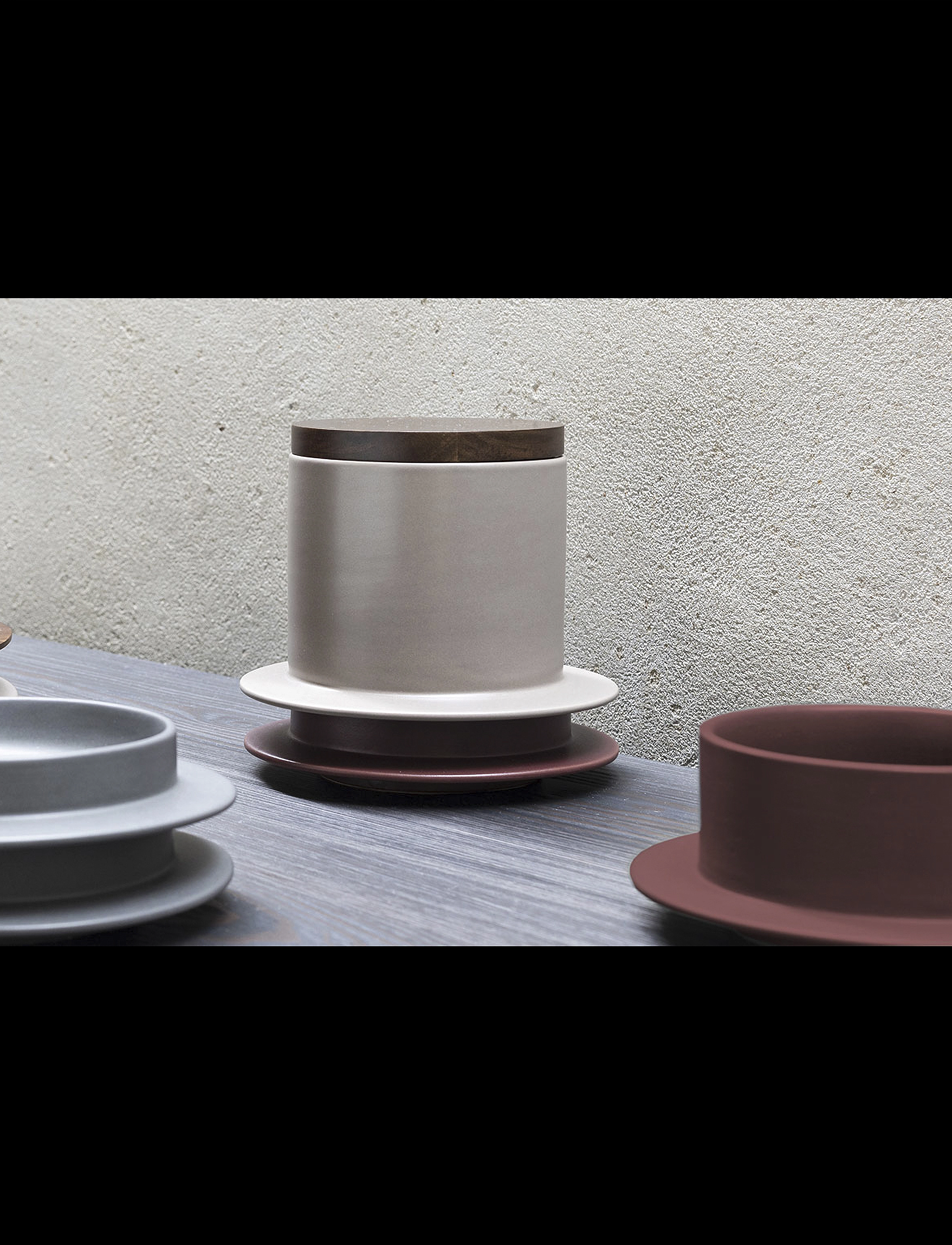 Valerie Objects Dishes To Low, Ø 20.5 cm, Wash & Clean, Schwarz - Dishes, Homeware