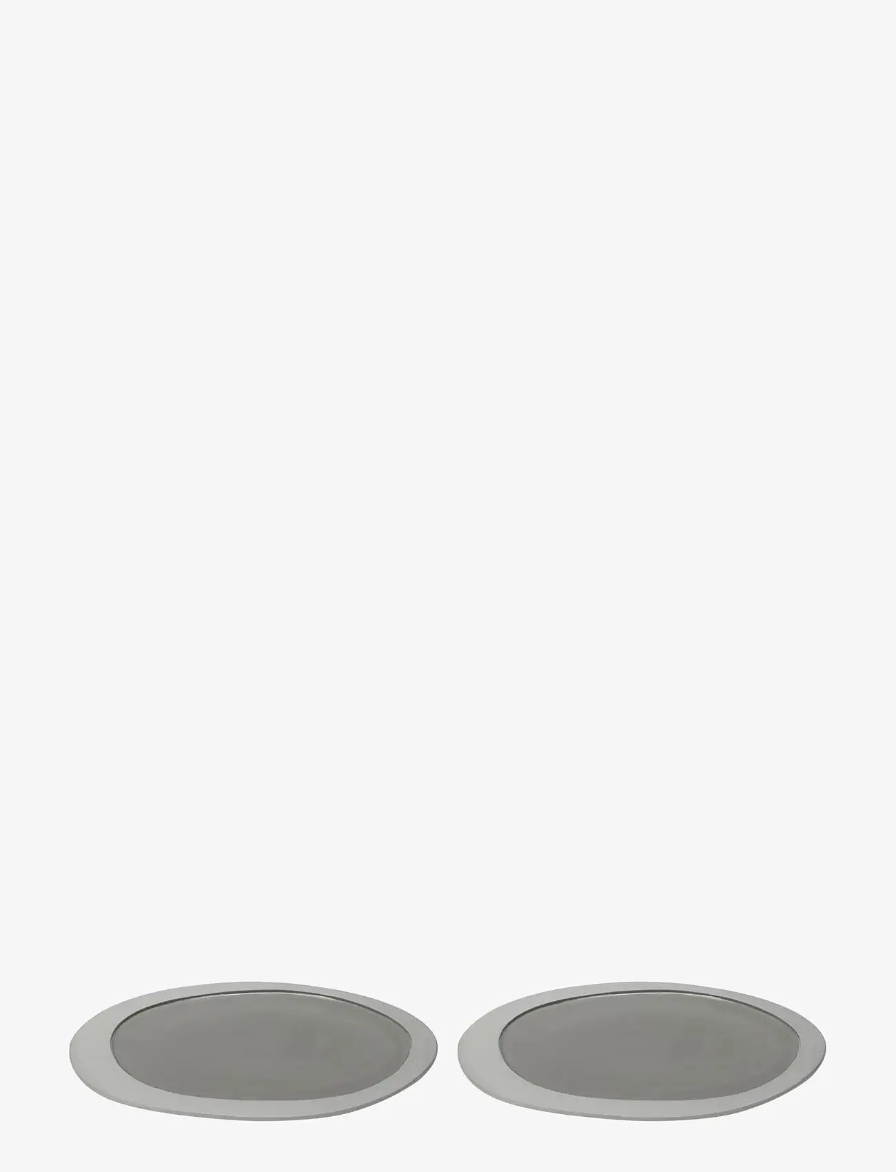 Valerie Objects - PLATE MAARTEN BAAS L SET OF 2 - köp efter pris - light grey - 0