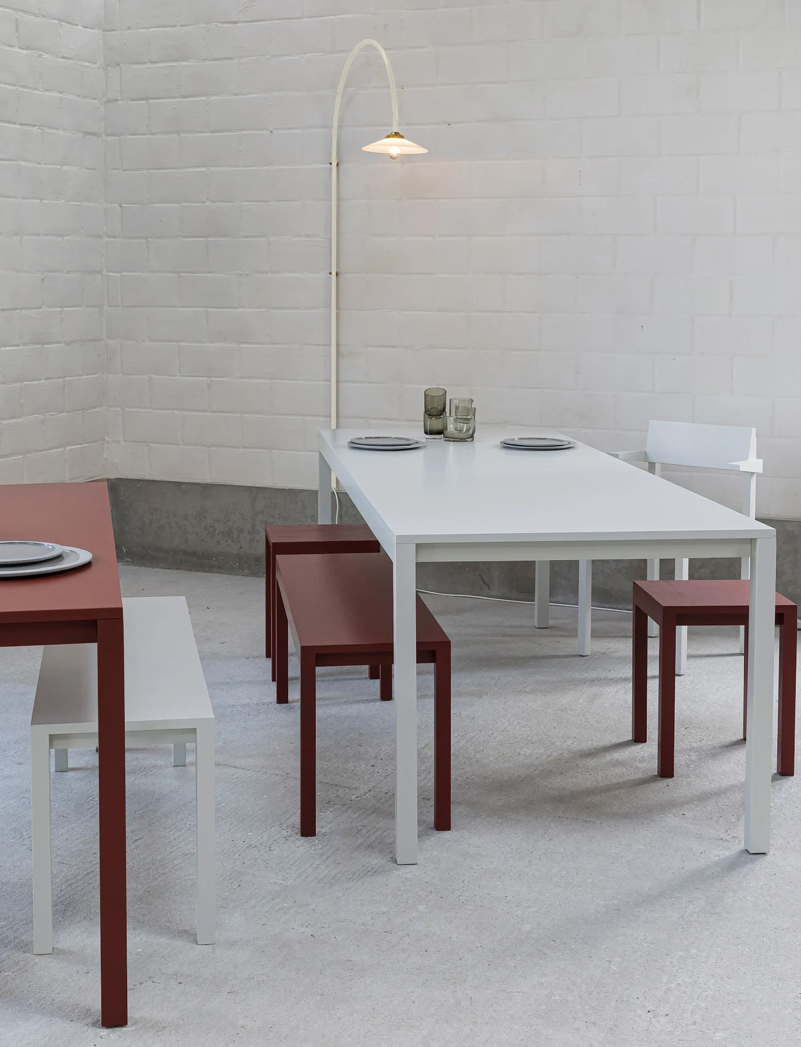 Valerie Objects Hanging Lamp N°2 Ivory Mvs, One Size, Cream, Lamper > Væglamper, Unisex
