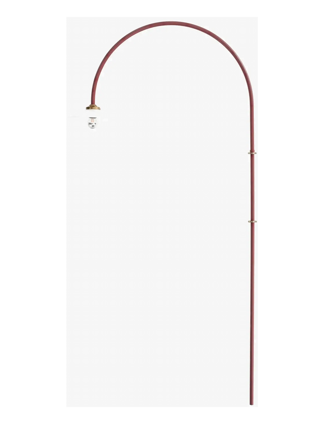 Valerie Objects HANGING LAMP N°2 MENIE RED MVS - Beleuchtung - MENIE RED / clear