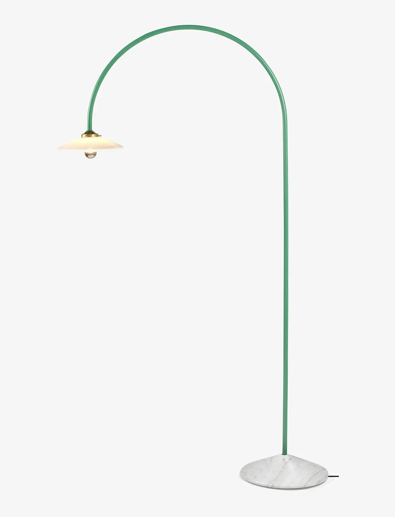 Valerie Objects - STANDING LAMP MARBLE N°2 GREEN - floor lamps - green - 1