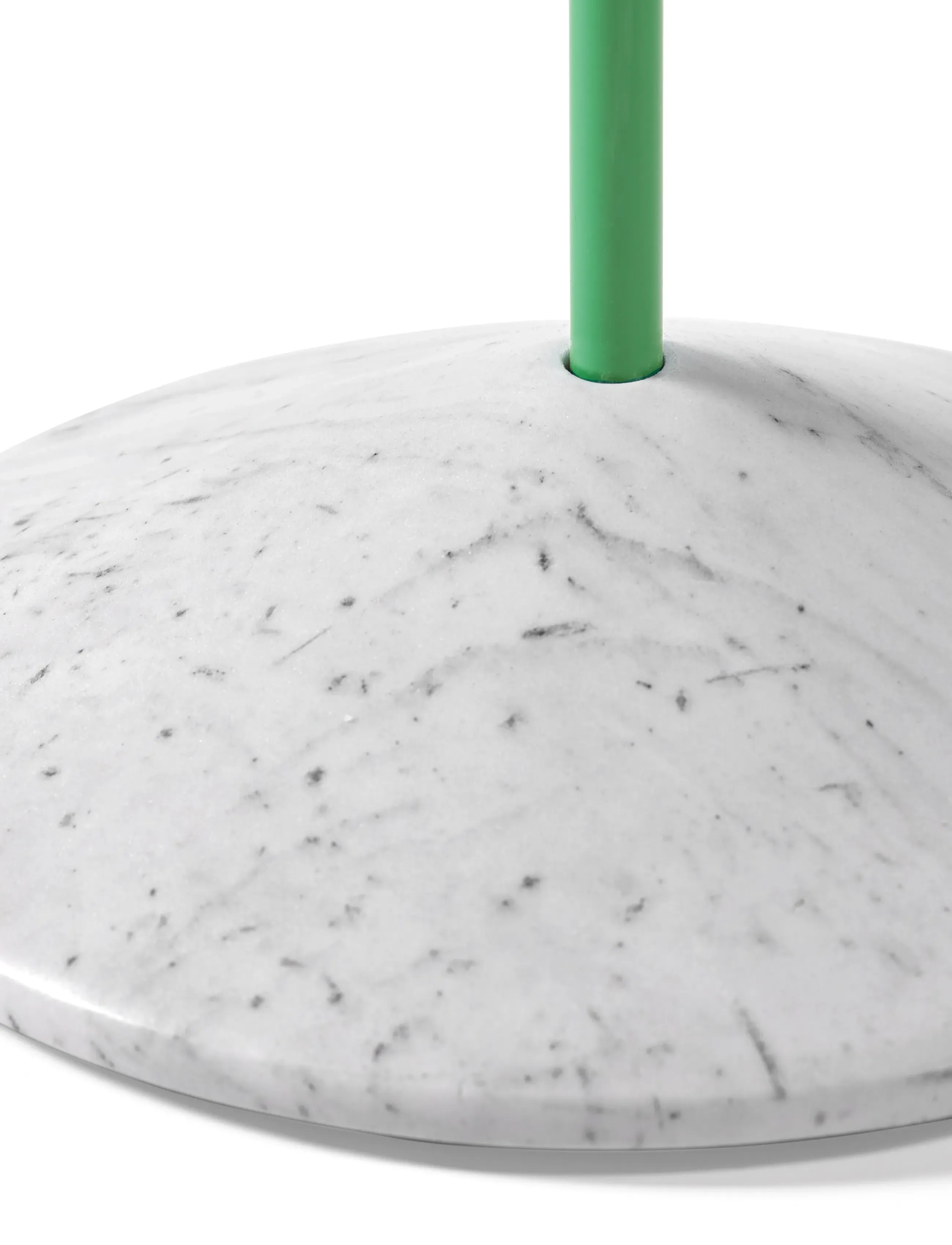 Valerie Objects - STANDING LAMP MARBLE N°2 GREEN - gulvlamper - green - 4