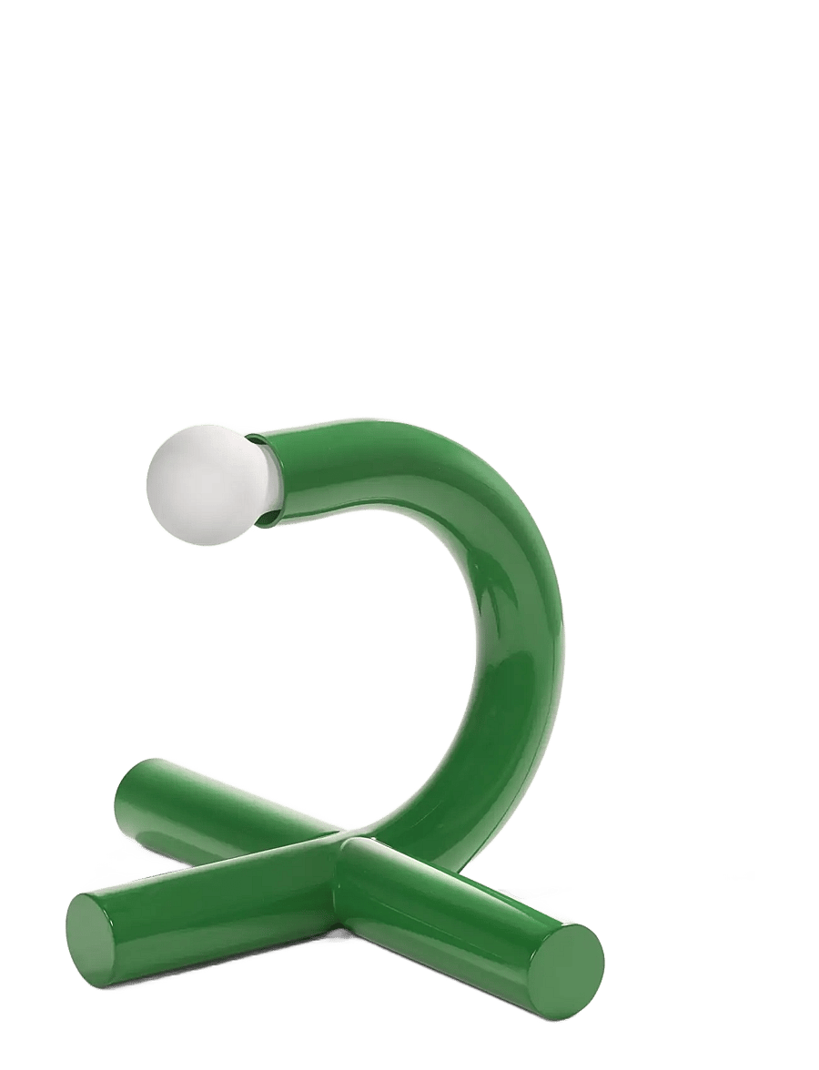 Valerie Objects - TABLE LAMP GREEN LA TRE VERDE - schreibtisch- & tischlampen - green - 1