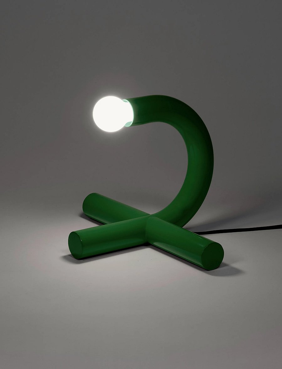 Valerie Objects - TABLE LAMP GREEN LA TRE VERDE - schreibtisch- & tischlampen - green - 4