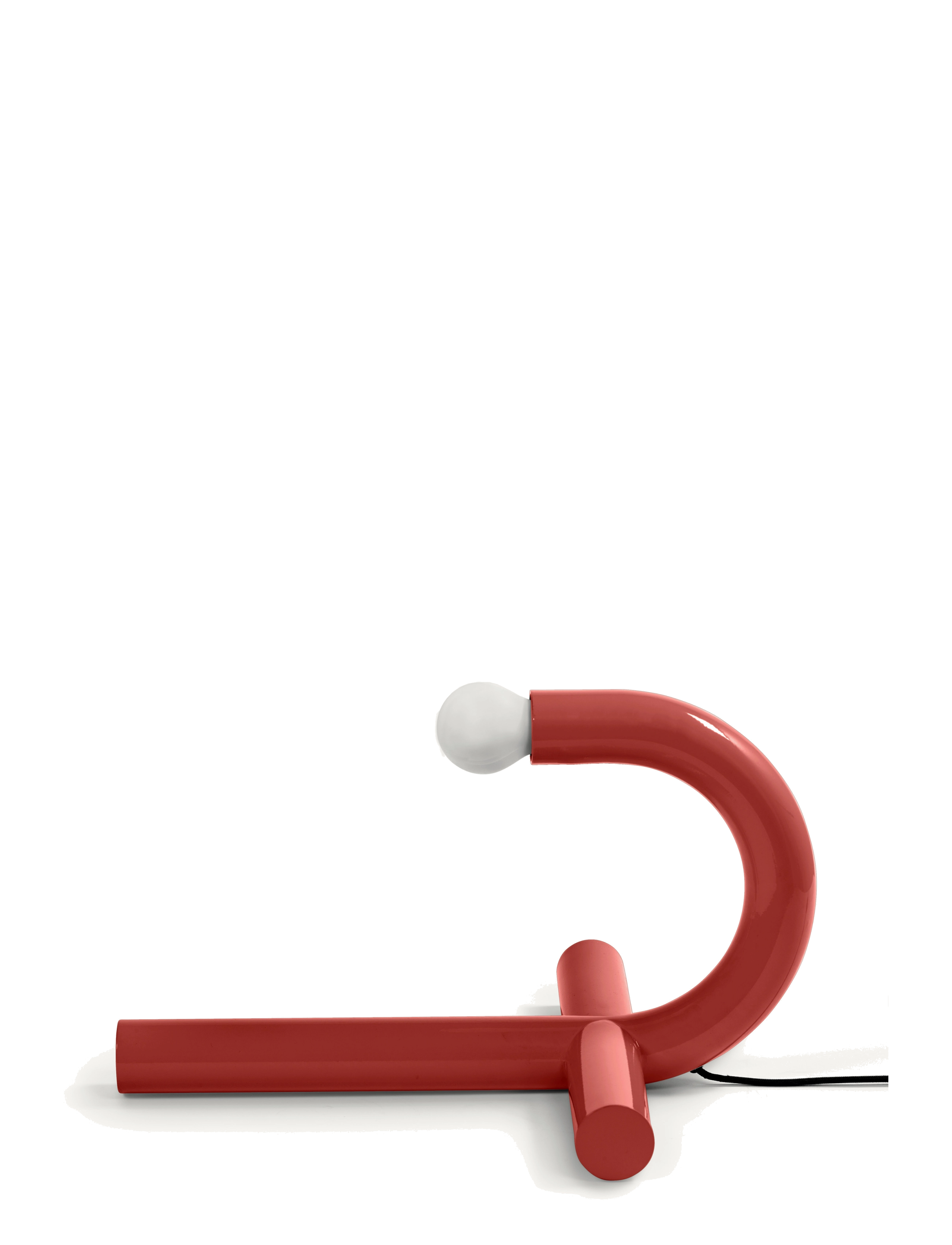 Valerie Objects - TABLE LAMP RED LA TRE E MEZZO ROSSA - schreibtisch- & tischlampen - red - 2