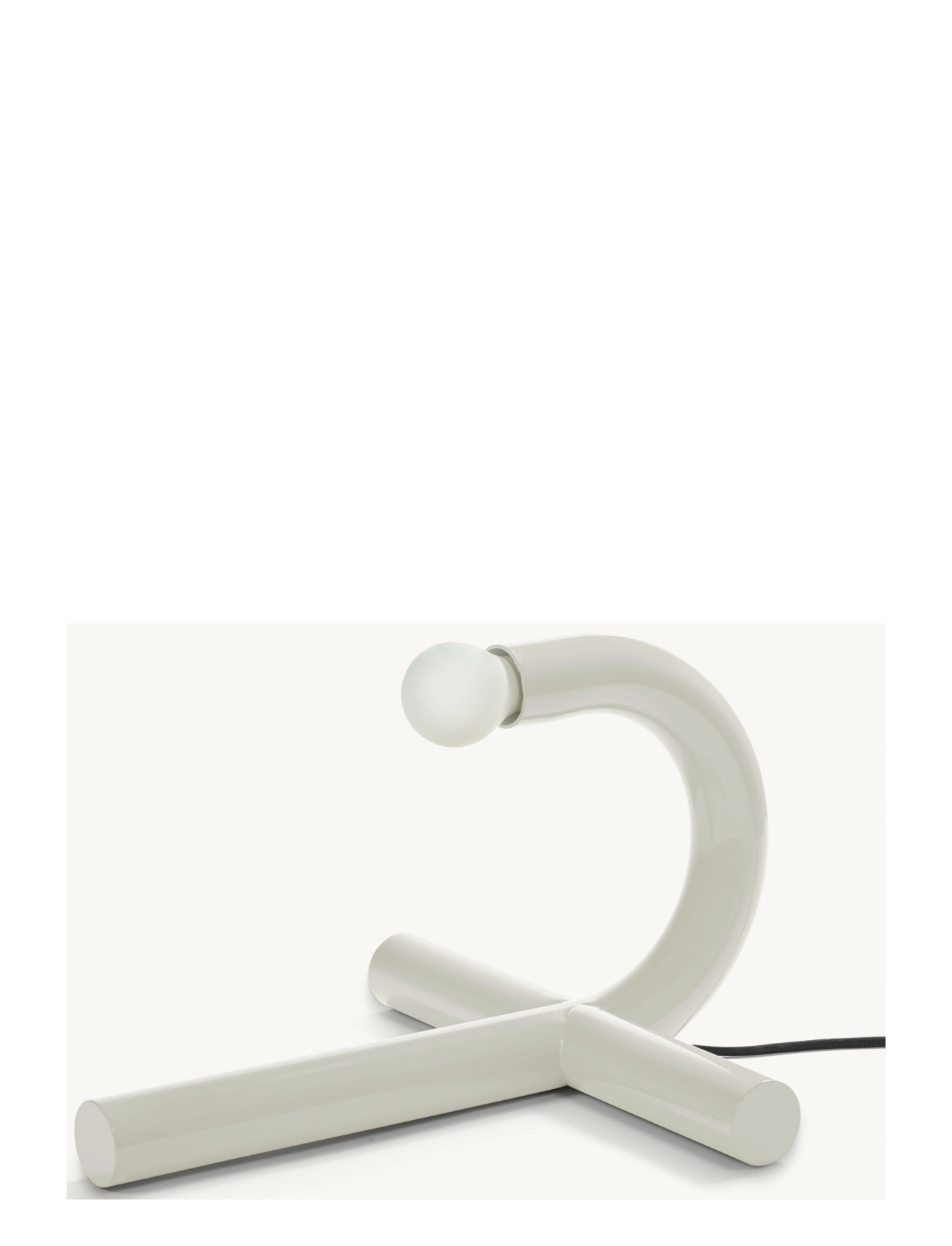 Valerie Objects TABLE LAMP WHITE LA TRE E MEZZO BIANCA - Bordslampor - WHITE / white