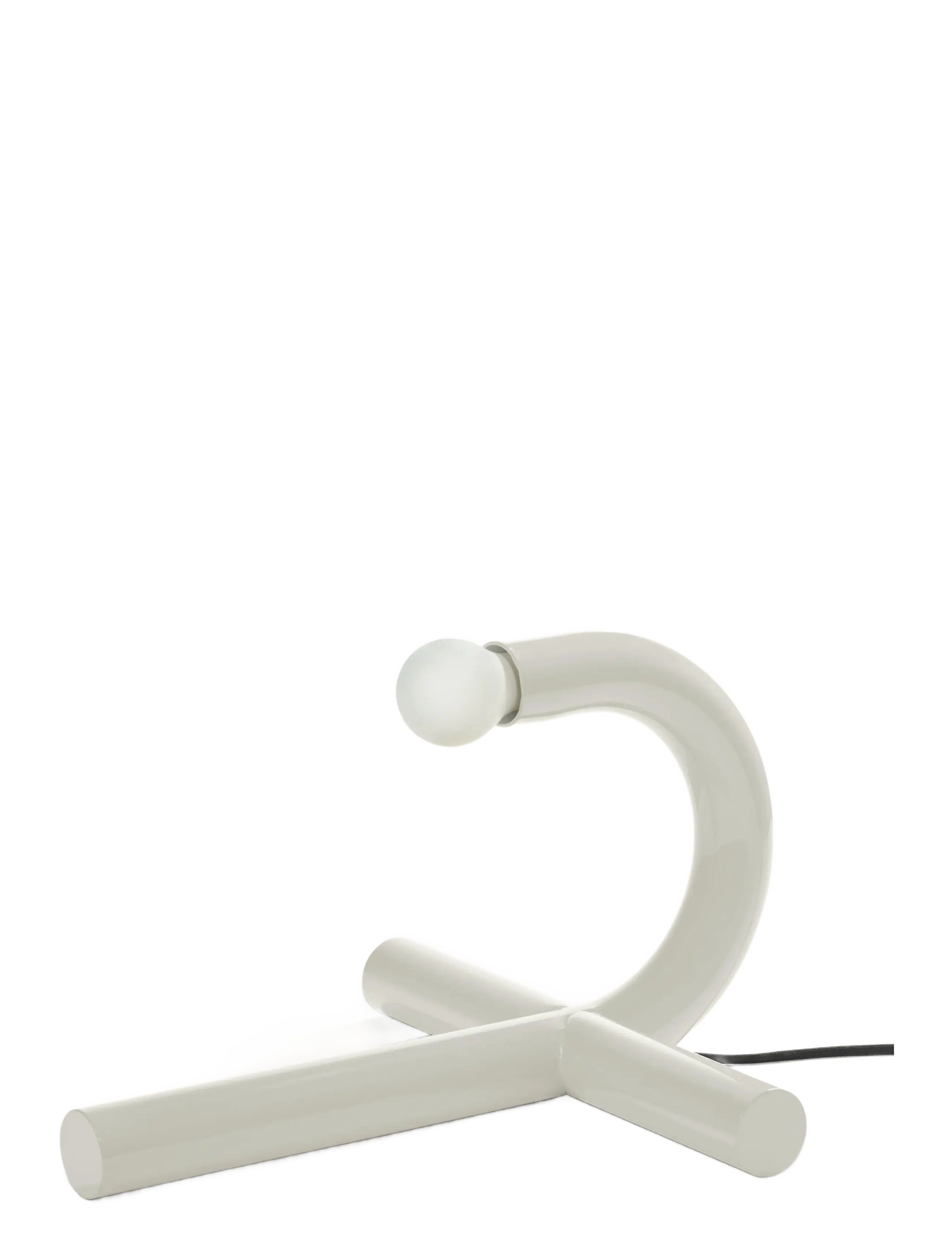 Valerie Objects TABLE LAMP WHITE LA TRE E MEZZO BIANCA - Christmas gifts - WHITE / white