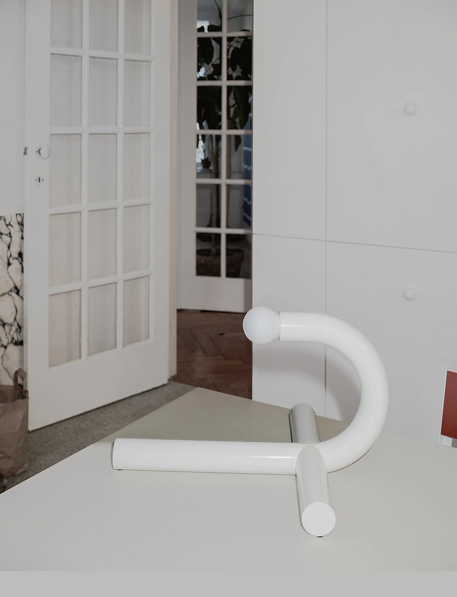 Valerie Objects - TABLE LAMP WHITE LA TRE E MEZZO BIANCA - laualambid - white - 3