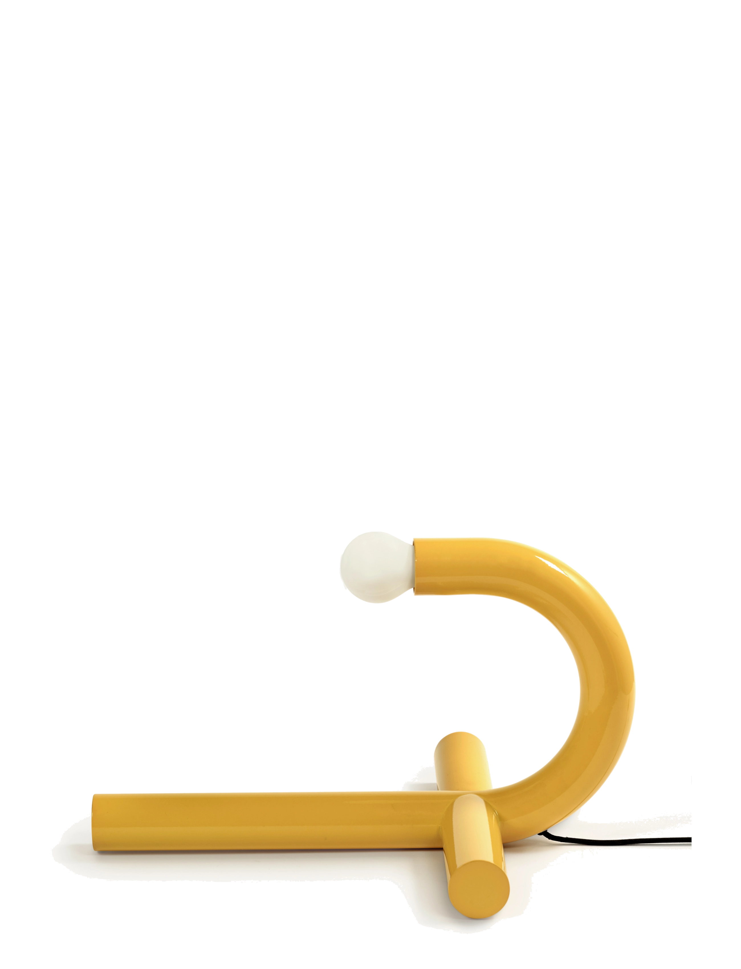 Valerie Objects - TABLE LAMP WHITE LA TRE E MEZZO BIANCA - schreibtisch- & tischlampen - yellow - 2