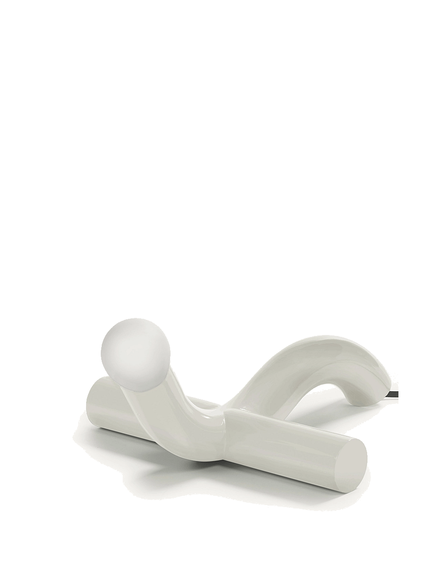 Valerie Objects - TABLE LAMP GREEN LA DUE VERDE - laualambid - white - 1