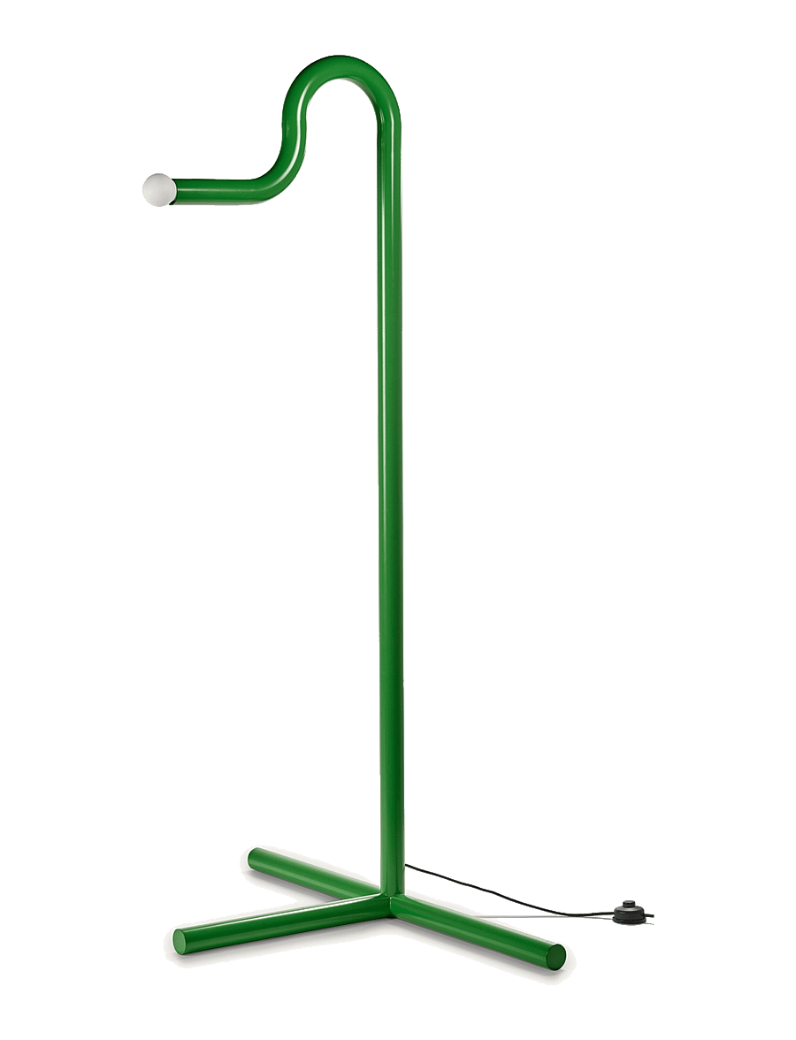 Valerie Objects - FLOOR LAMP GREEN LA UNO VERDE - põrandalambid - green - 1