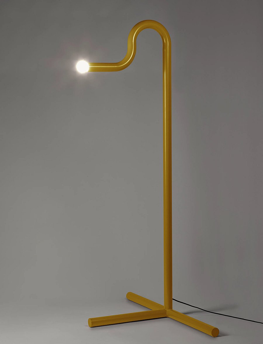 Valerie Objects - FLOOR LAMP GREEN LA UNO VERDE - põrandalambid - yellow - 3