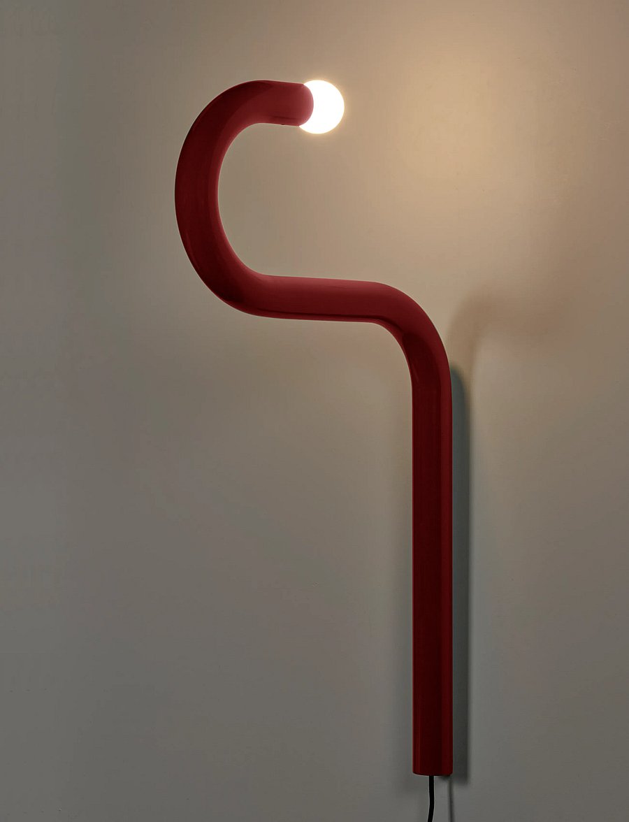 Valerie Objects - WALL LAMP WHITE LA QUATTRO BIANCA - wandleuchten - red - 0