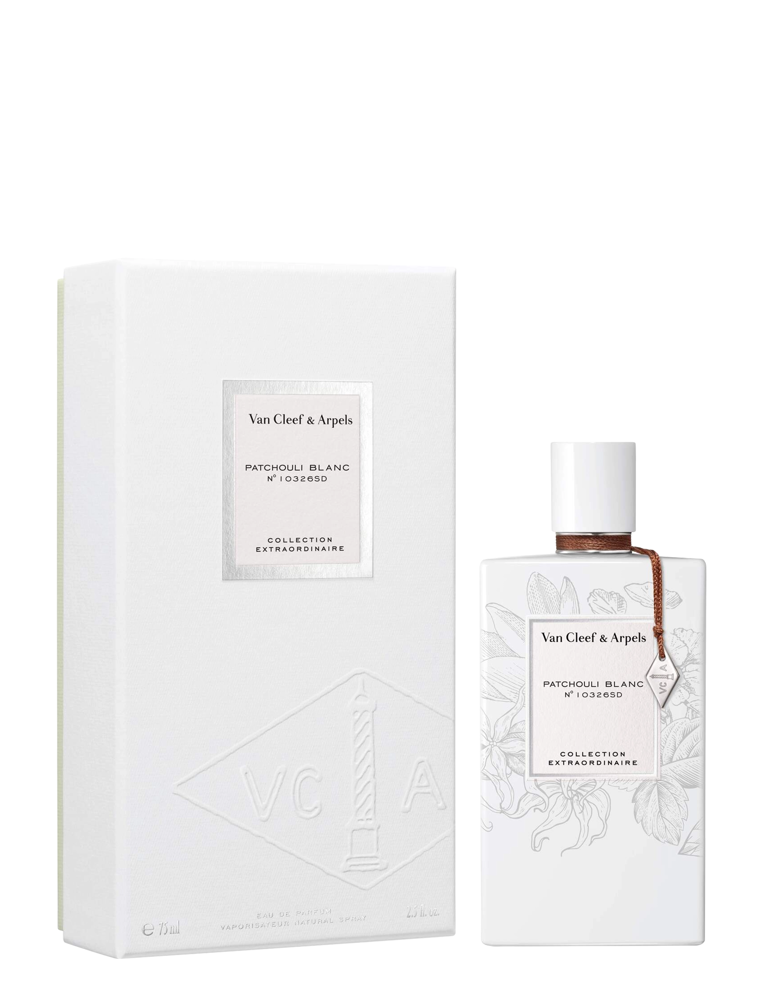 Van Cleef & Arpels Collection Extraordinaire Patchouli Blanc Edp Spray 75 Ml, Parfumee, Nude, Str: 75 ml