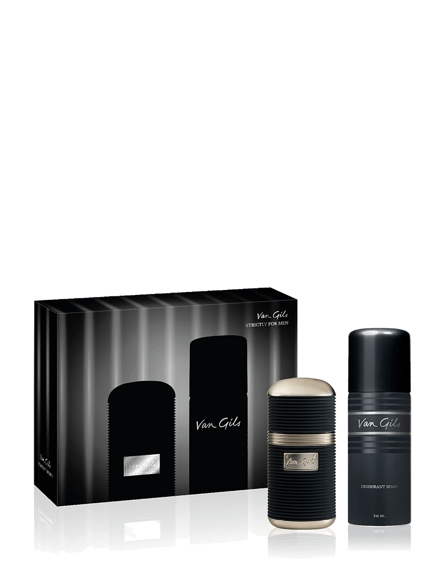 Van Gils - Strictly For Men Set EDT 30 ml + deo spray 150 ml - til ham - clear - 0