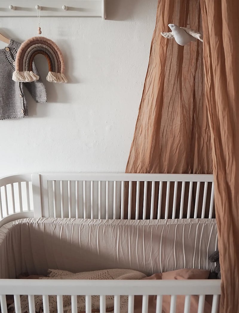 Vanilla Copenhagen - Bed Bumper Cot - Oyster Grey - lovos aksesuarai - oyster grey - 3