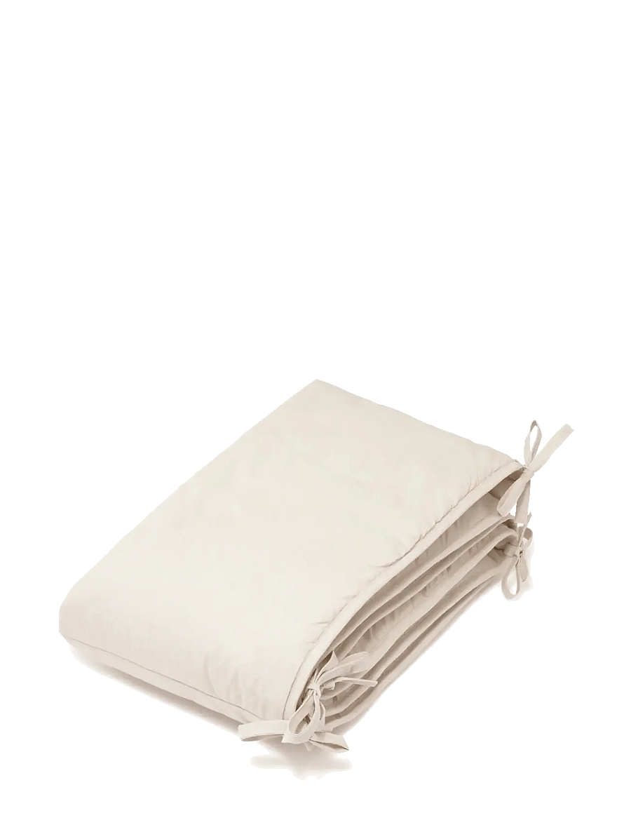 Vanilla Copenhagen - Bed Bumper Crib - Oyster Grey - sängtillbehör - oyster grey - 1