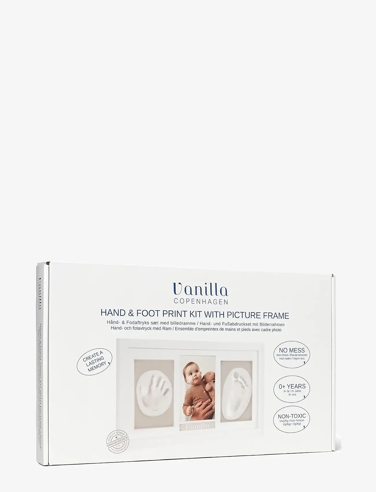 Vanilla Copenhagen - Hand & Foot Print - Frame - Big - white - 2