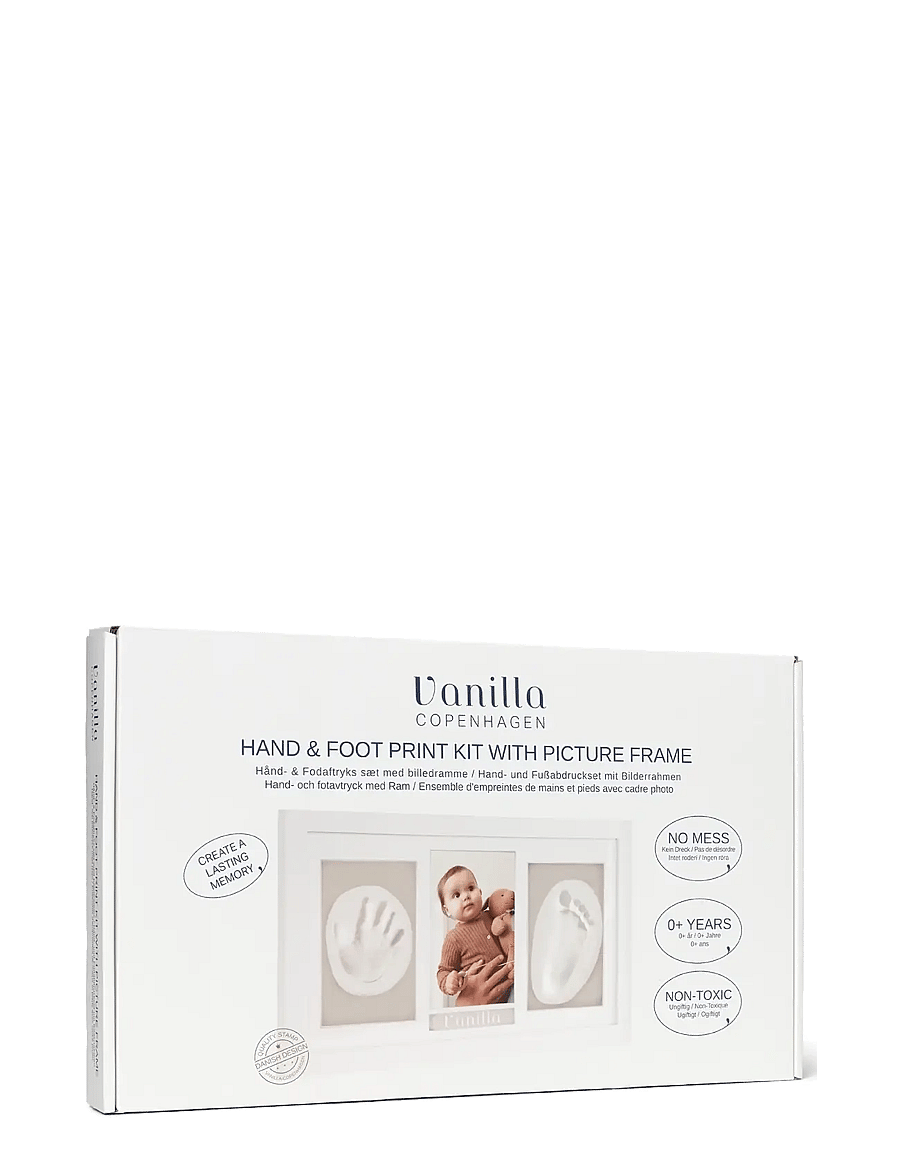 Vanilla Copenhagen - Hand & Foot Print - Frame - Big - knutselset - white - 2