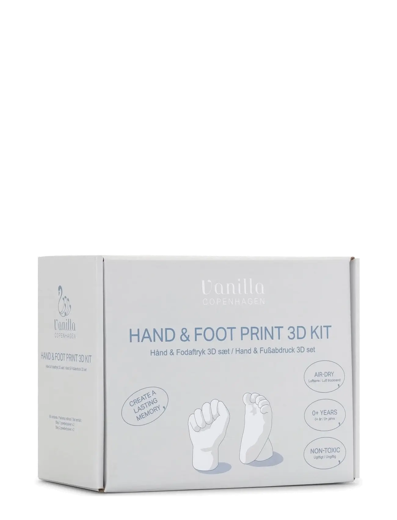 Vanilla Copenhagen Hånd og fodaftryk - 3D Aftryk - Tegne & Hobbyartikler - WHITE / white