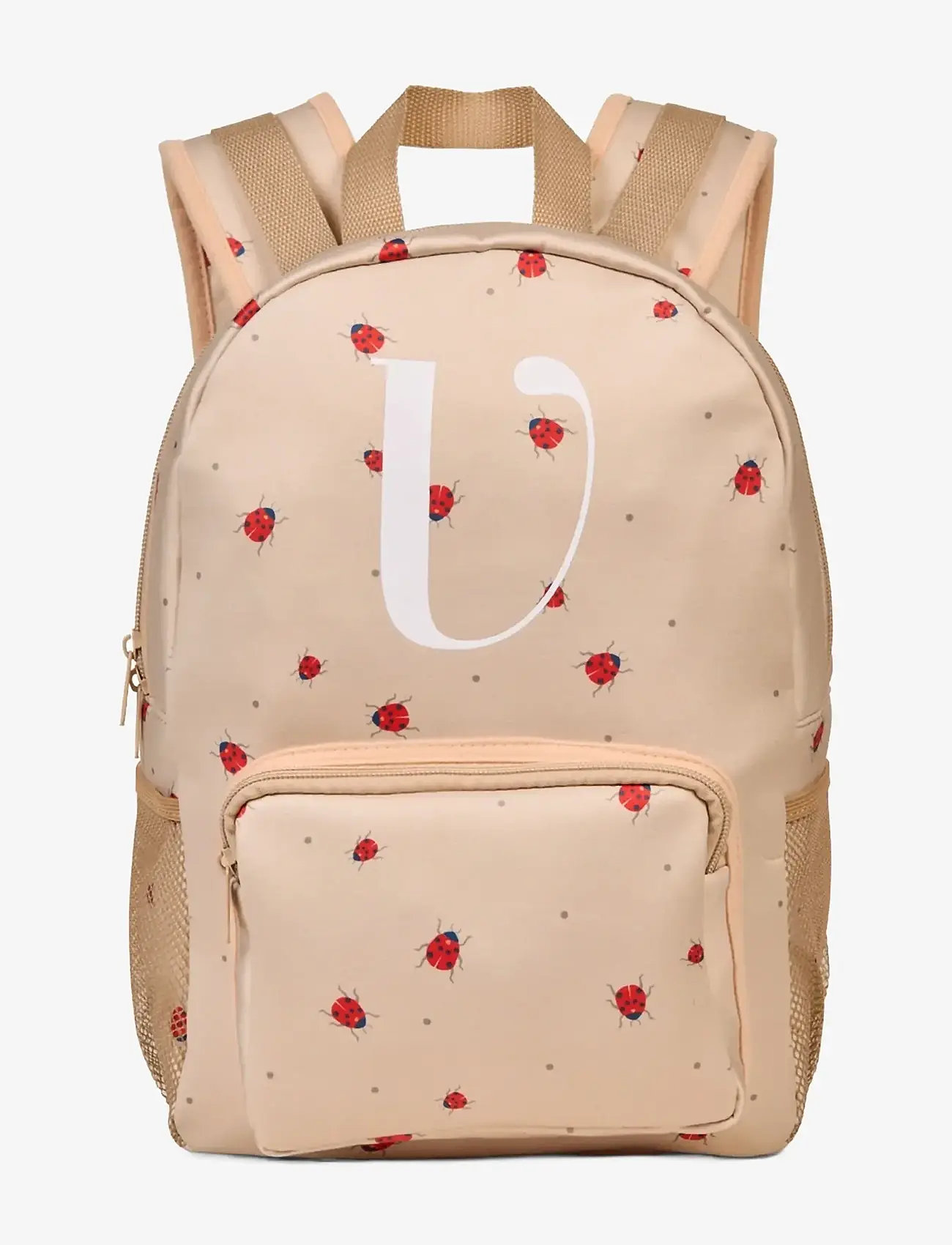 Vanilla Copenhagen - Kids Backpack - Lady Lovebug - seljakotid - beige - 0