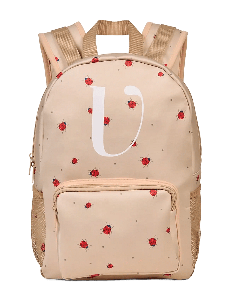 Vanilla Copenhagen - Kids Backpack - Lady Lovebug - seljakotid - beige - 0
