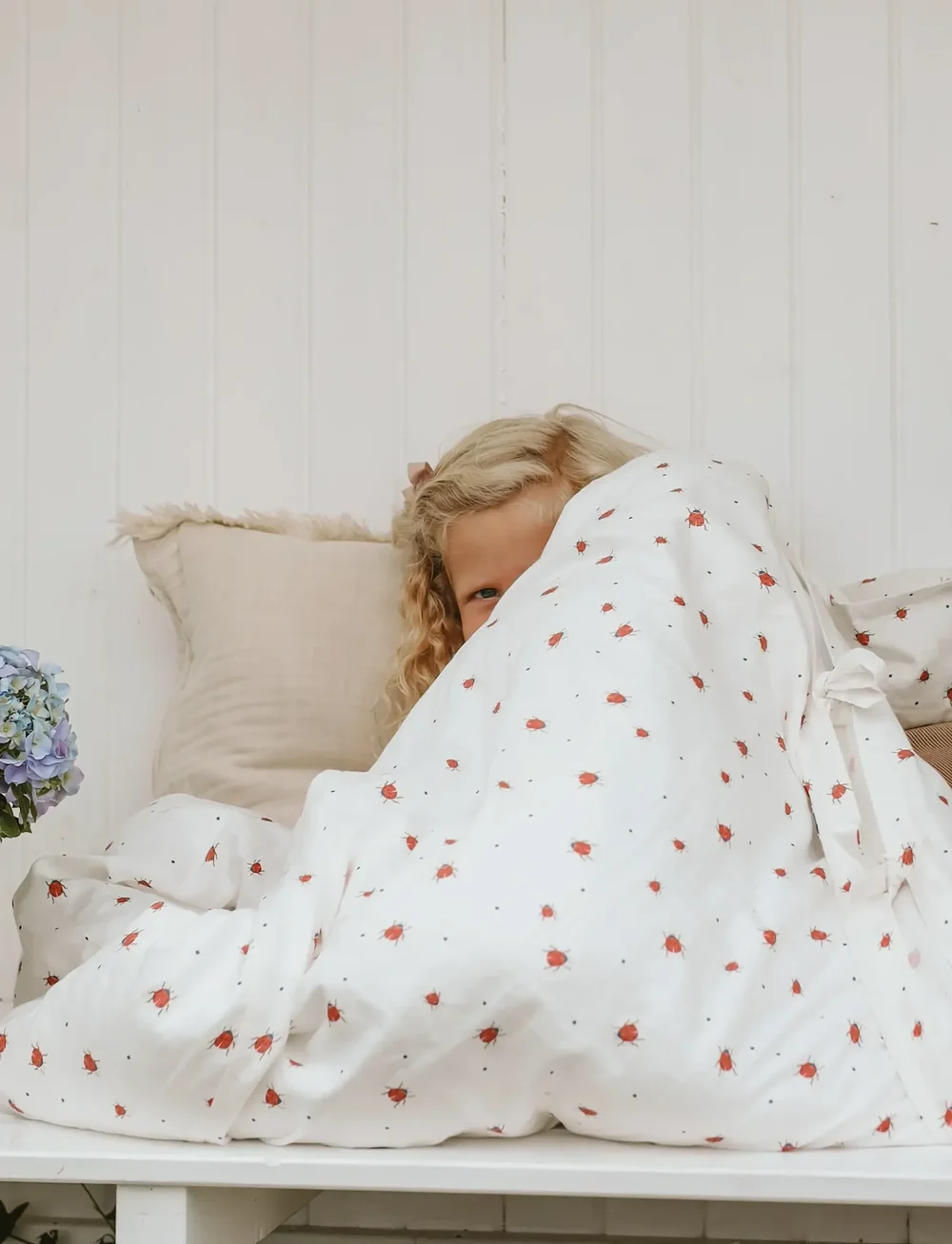 Vanilla Copenhagen - Bedding Baby - Lady Lovebug - voodiriiete komplektid - milk - 2