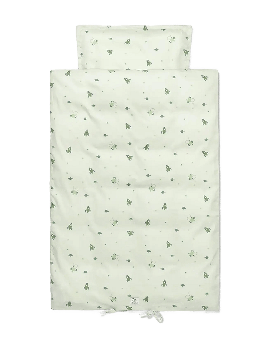 Vanilla Copenhagen - Bedding Baby - Space - fern - 1