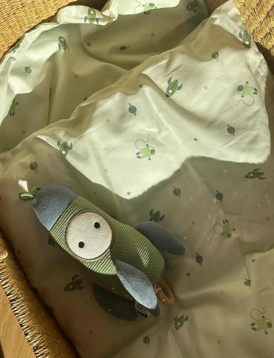 Vanilla Copenhagen - Bedding Baby - Space - fern - 2
