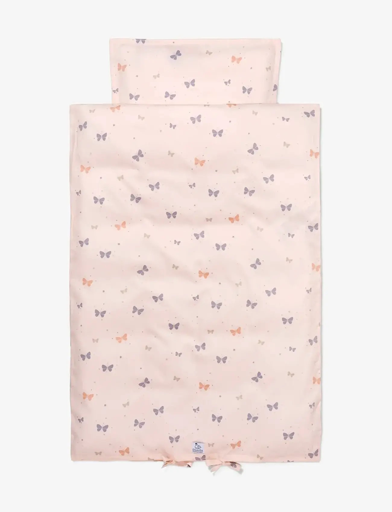Vanilla Copenhagen - Sengetøj - Baby - Butterfly - sengesæt - rose - 1