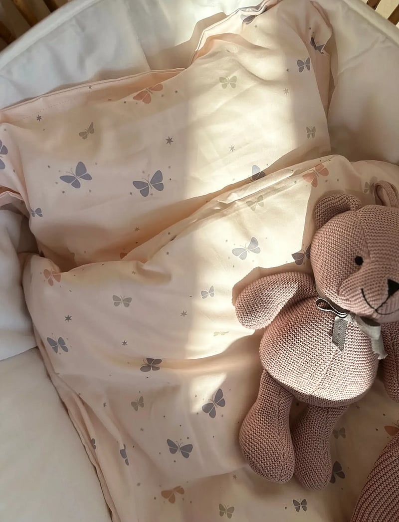 Vanilla Copenhagen - Bedding Baby - Butterfly - påslakanset - rose - 0