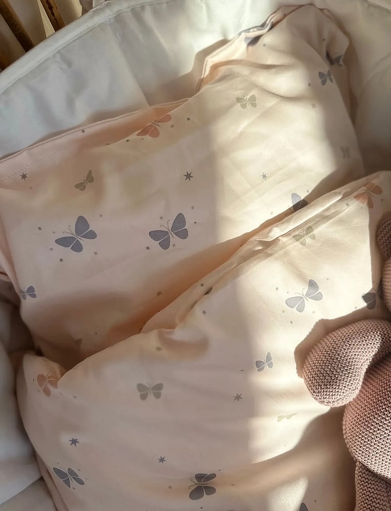Vanilla Copenhagen - Bedding Baby - Butterfly - påslakanset - rose - 2