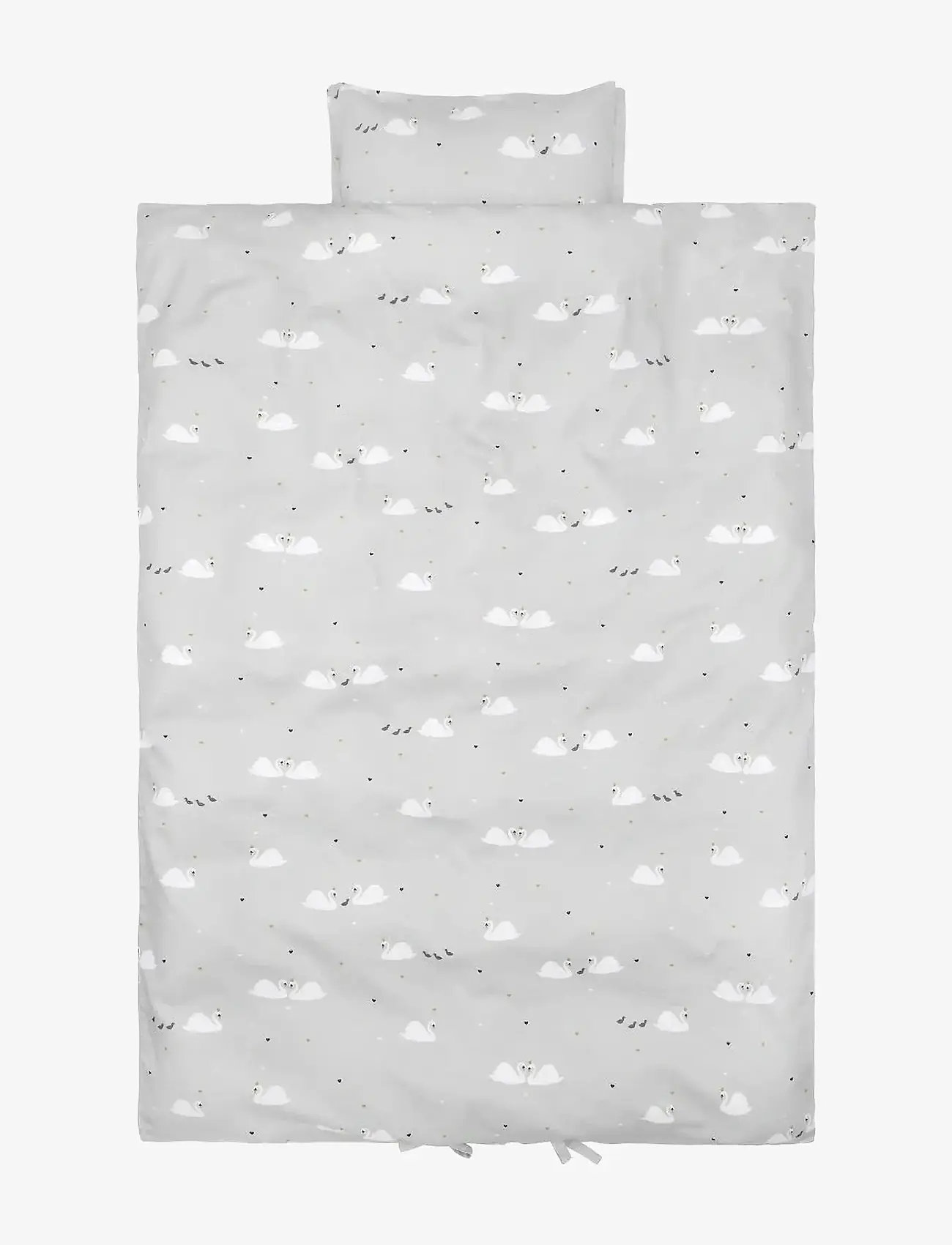 Vanilla Copenhagen - Bedding Junior - Swandersen - påslakanset - cozy grey - 1