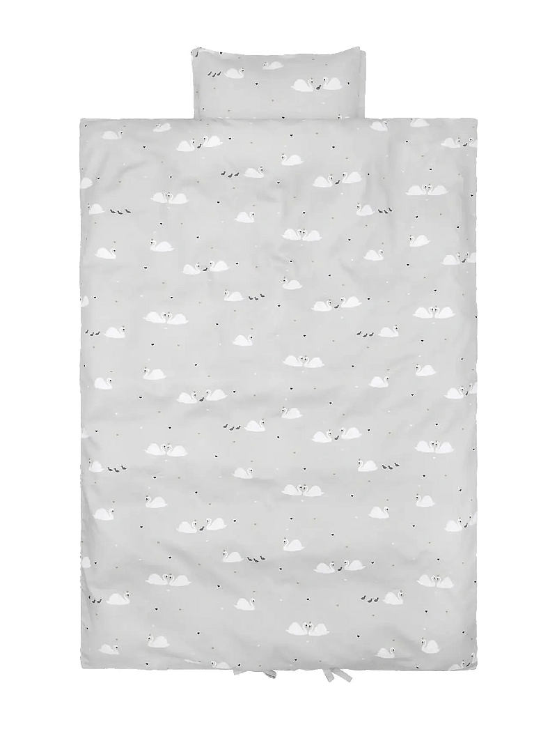 Vanilla Copenhagen - Bedding Junior - Swandersen - påslakanset - cozy grey - 1