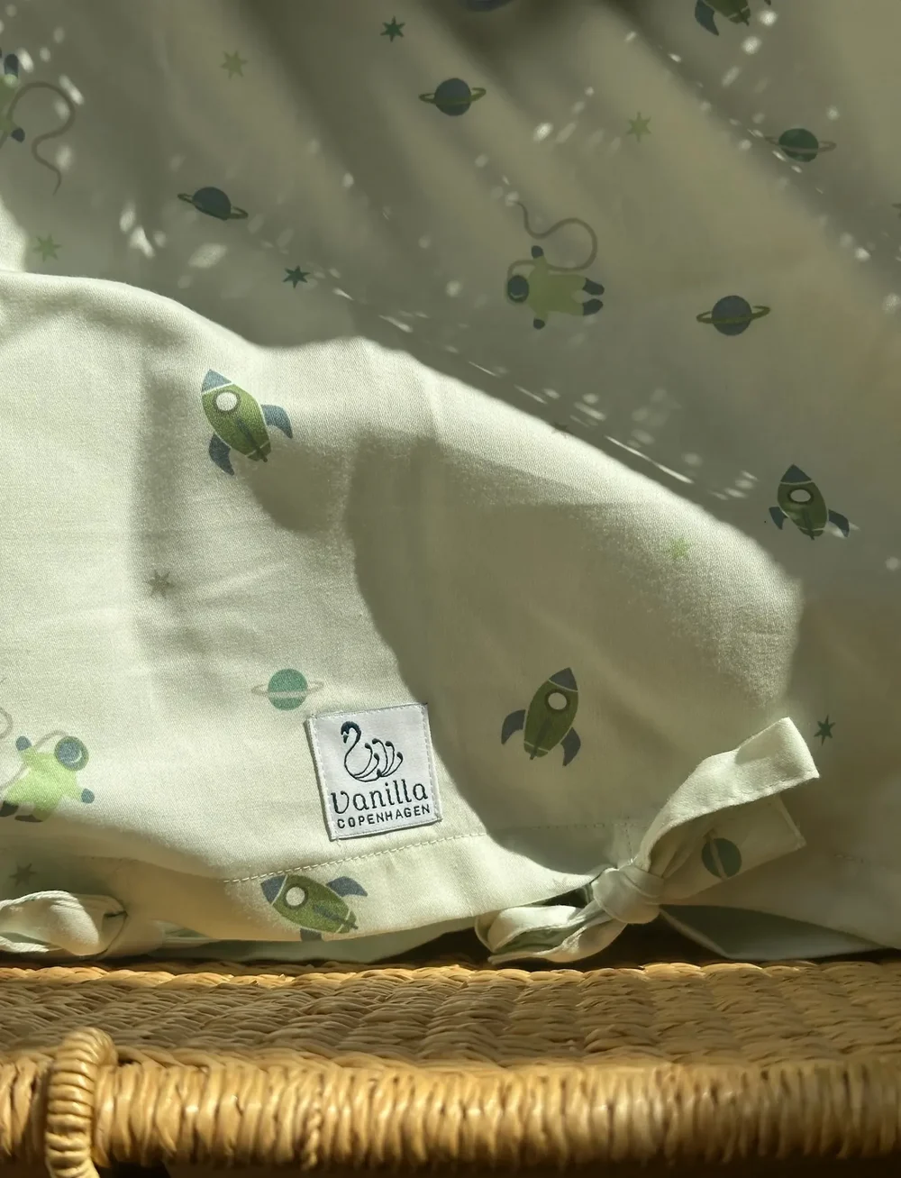 Vanilla Copenhagen - Bedding Junior - Space - voodiriiete komplektid - fern - 1