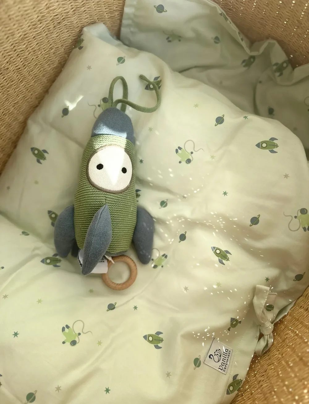 Vanilla Copenhagen - Bedding Junior - Space - voodiriiete komplektid - fern - 3