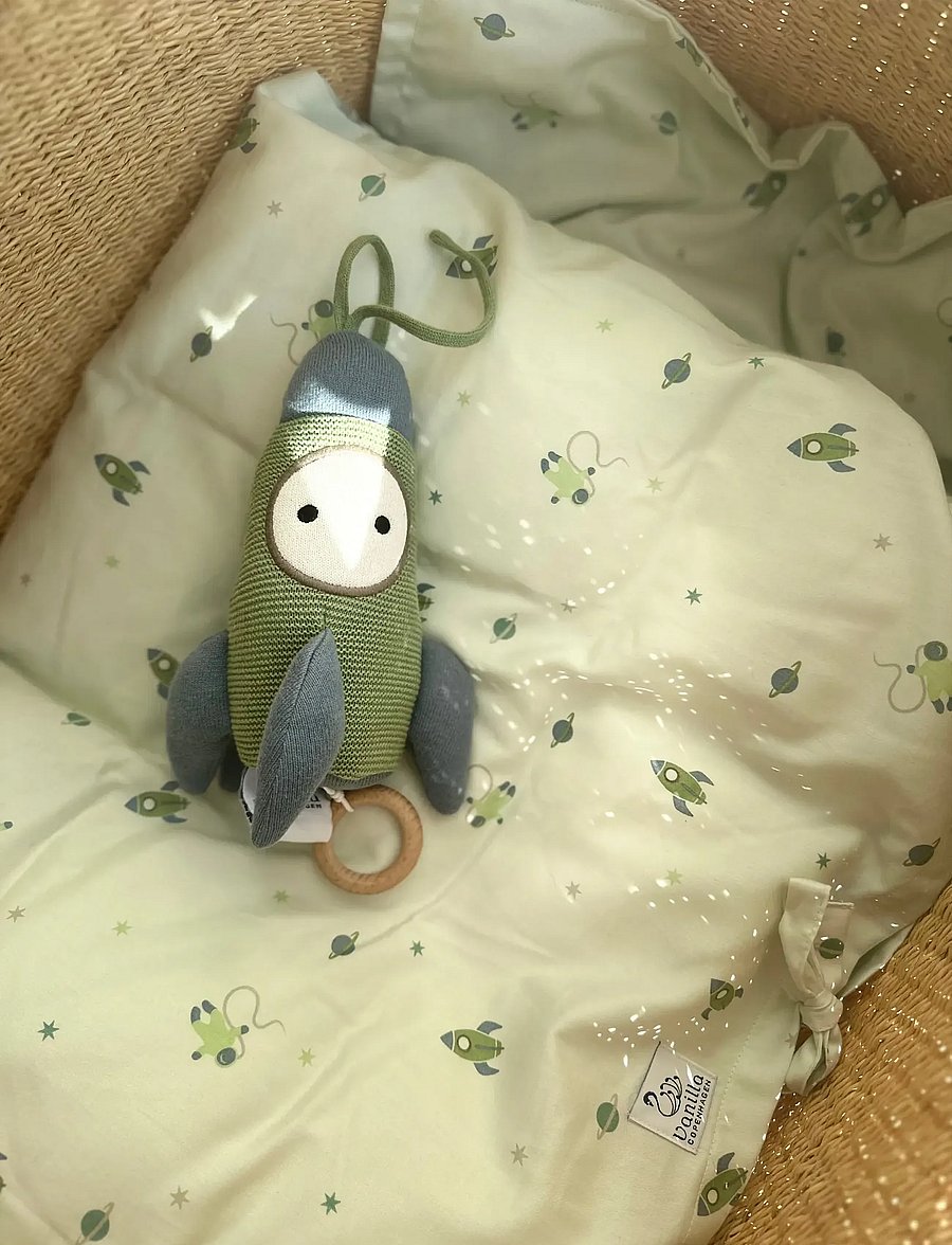 Vanilla Copenhagen - Bedding Junior - Space - voodipesukomplektid - fern - 4
