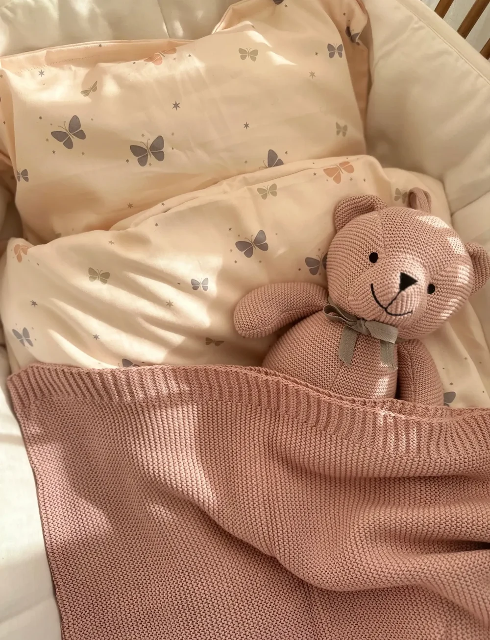 Vanilla Copenhagen - Bedding Junior - Butterfly - voodiriiete komplektid - rose - 3